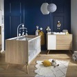 Chambre DUO Lit 140x70 + Commode Bois SEVENTIES SAUTHON