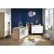 Chambre DUO Lit 120x60 + Commode Blanche SEVENTIES SAUTHON - 2