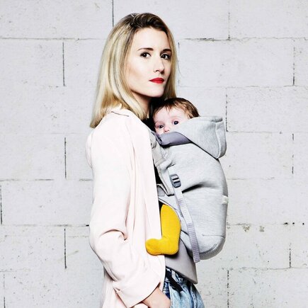 Porte Bebe Hoodie Carrier Gris Athletique Vente En Ligne De Poussette Bebe9