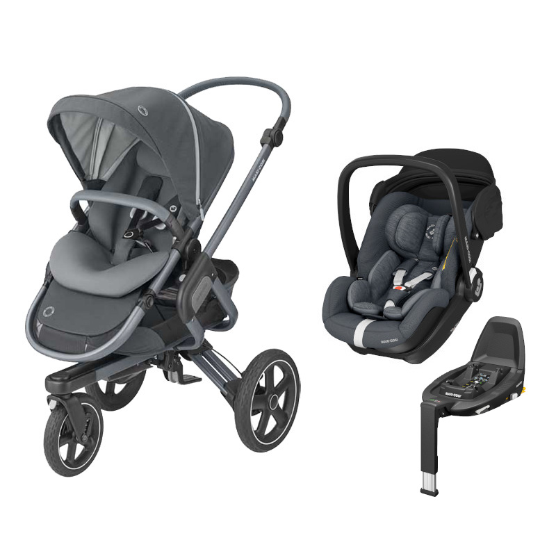 Poussette Duo Nova 3 Cosi Marble Base Essential Graphite Vente En Ligne De Poussette Bebe9