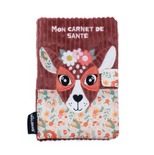 Protège carnet de santé Melimelos la Biche Terracotta