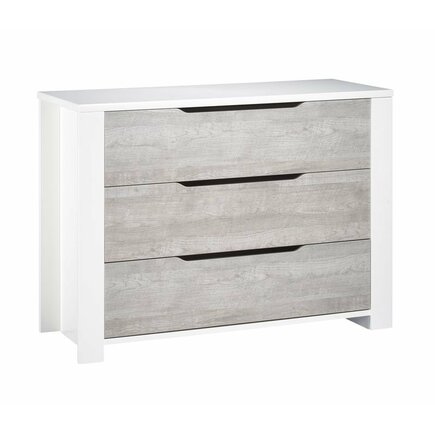 Chambre Lit 140x70 commode armoire LOFT Bois + PL OFF SAUTHON - 4