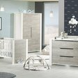 Chambre Lit 140x70 commode armoire LOFT Bois + PL OFF SAUTHON