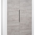 Chambre Lit 140x70 commode armoire LOFT Bois + PL OFF SAUTHON - 6