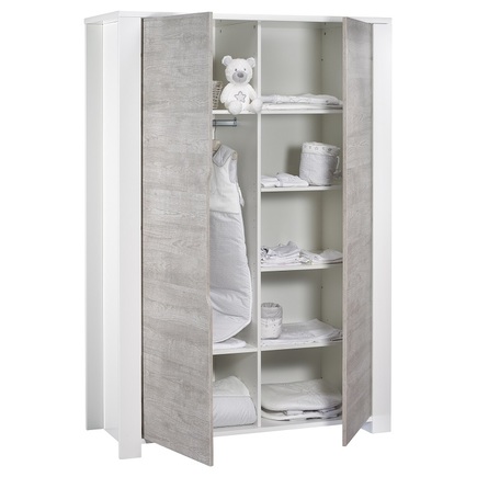 Chambre Lit 140x70 commode armoire LOFT Bois + PL OFF SAUTHON - 8