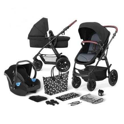 Poussette TRIO XMOOV Noir KINDERKRAFT