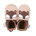 BOBUX Chaussons en cuir Soft Soles Renard Beige L