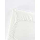 Drap Housse Jersey 50x90 cm Feuillage Blanc FEE MOI DORMIR, Vente en ligne  de Parure de lit bébé