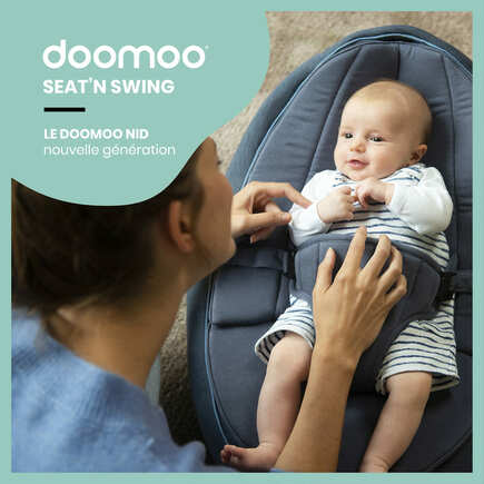 Doomoo Seat N Swing Blue Balancelle Incluse Vente En Ligne De Eveil Bebe Bebe9
