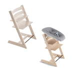 Bundle Chaise haute TRIPP TRAPP Blanchi + Newborn Set STOKKE
