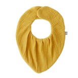 Bavoir bandana bambou / gaze Moutarde