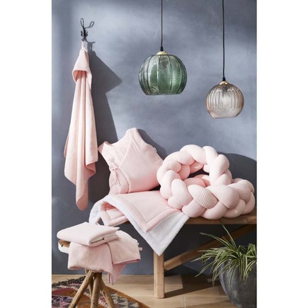 Gigoteuse double gaze ouatinée forme kimono Rose Blush BB&CO - 2