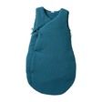 Gigoteuse double gaze ouatinée forme kimono Vert Paon BB&CO