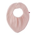 Bavoir bandana bambou / gaze Rose Blush BB&CO