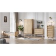 Chambre TRIO VINTAGE Lit 70x140 Commode Armoire Bois VOX - 2