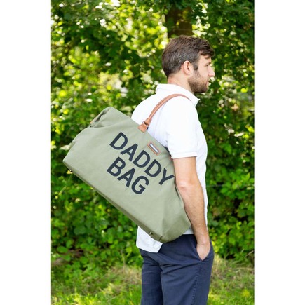 Daddy Bag Sac à langer Canvas Kaki CHILDHOME, Vente en ligne de Sac à  langer