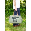 Daddy Bag Sac à langer Canvas Kaki CHILDHOME - 2