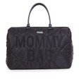 Mommy Bag Sac à langer matelassé Noir CHILDHOME