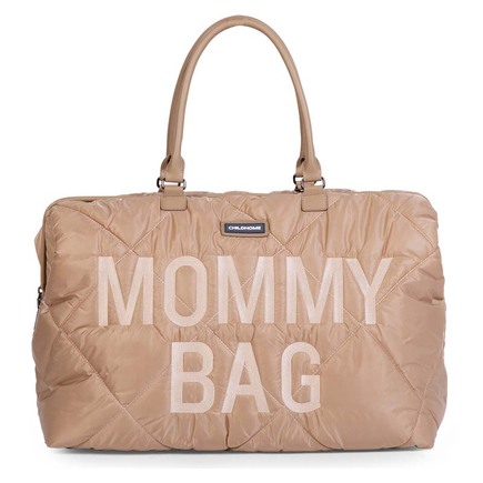 Mommy Bag Sac à langer matelassé Beige CHILDHOME