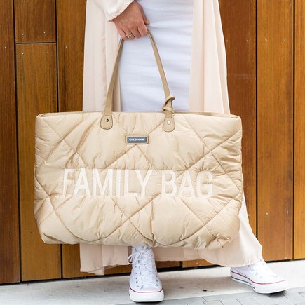 Family Bag Sac à langer matelassé Beige CHILDHOME - 2