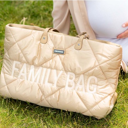 Family Bag Sac à langer matelassé Beige CHILDHOME - 8