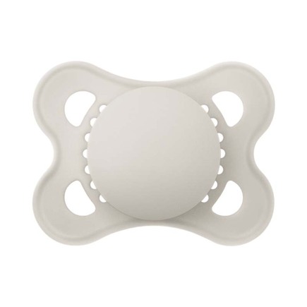 2 sucettes Original Couleurs de la Nature Unie 2-6 mois silicone MAM