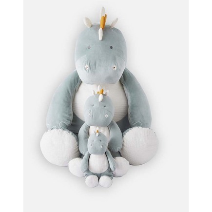 Stegi dino peluche medium mousseline bio NOUKIE 'S