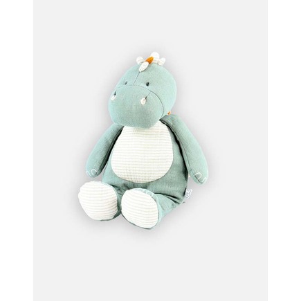 Stegi dino peluche small mousseline bio NOUKIE 'S