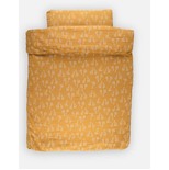 Housse de couette 100x140 cm Ocre mousseline Mix & Match