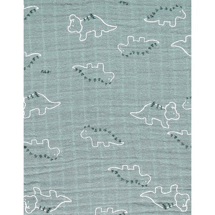 Housse de couette 100x140 cm Bleu mousseline Mix & Match NOUKIE 'S - 2