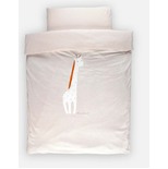 Housse de couette girafe 100x140 cm Veloudoux Tiga Stegi & Ops