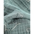 Housse de couette 100x140 cm Bleu mousseline Mix & Match NOUKIE 'S - 4