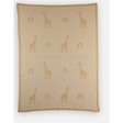 Couverture girafe 75x100 cm tricot bio Tiga Stegi & Ops NOUKIE 'S - 9