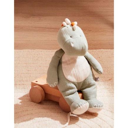 Stegi dino peluche small mousseline bio NOUKIE 'S - 7