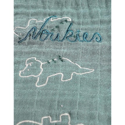 Housse de couette 100x140 cm Bleu mousseline Mix & Match NOUKIE 'S - 3