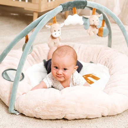 Tapis pouf avec arches Axel & Luna NATTOU - 4