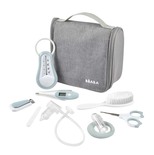 Trousse de Soin Bebe,11 Pièces Trousse de Soin Bebe Naissance avec Lime à  Ongles Brosse Peignes des Coupe-ongles Ciseaux Aspirateur nasal,Trousse de Toilette  Bébé pour les Voyages et la Maison : 