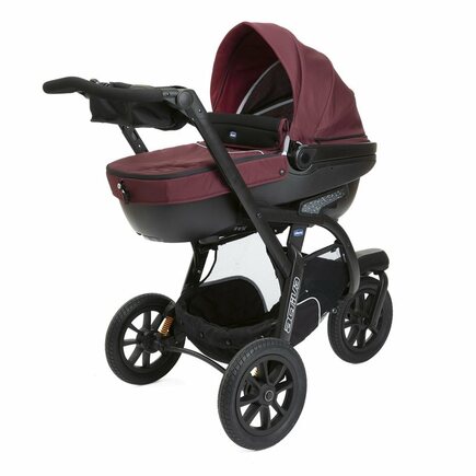 Poussette Trio Activ3 Top Burgundy Powder CHICCO - 6