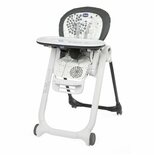 Chaise haute Polly Progres5 4 roues Dandelion