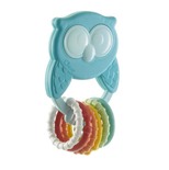 Hochet hibou avec anneaux