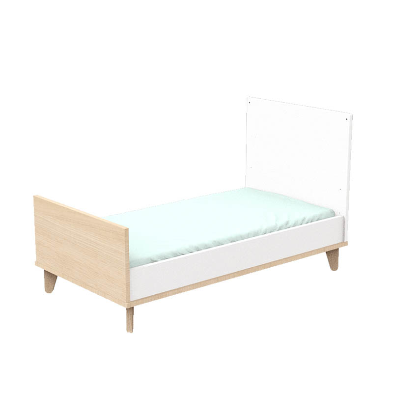 Lit évolutif bébé little big bed 70x140cm Galopin bois pied bois - Made in  Bébé