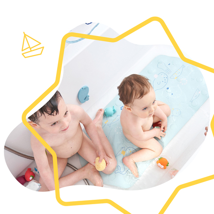 Filet de jouets de bain Bleu 43 x 36 cm