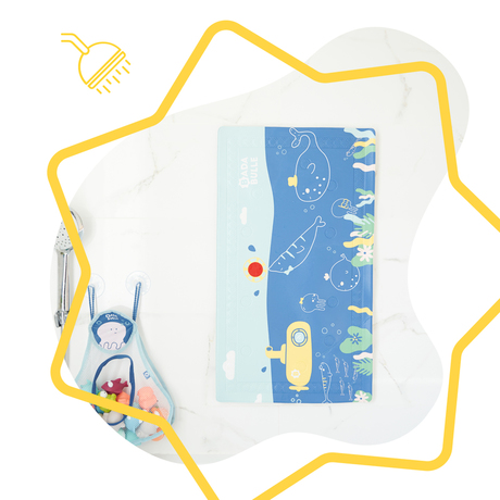 Tapis De Bain Temoin De Temperature Bleu Vente En Ligne De Baignoire Bebe Bebe9