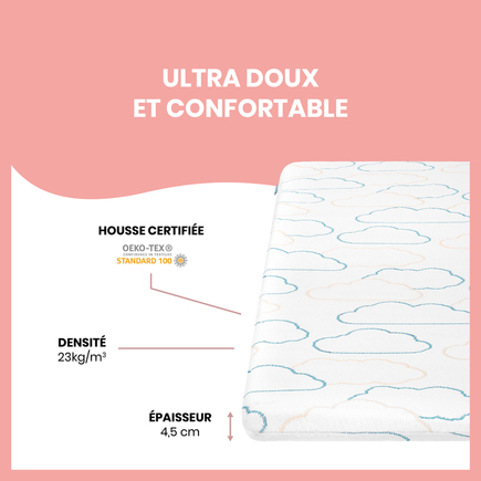 Matelas de voyage Cosy'Lite Nomad Blanc BABYMOOV - 9