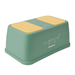 Aqrau Toilette Pot WC Bebe Enfant avec Marche, Réducteur de Wc enfant,  Propreté Apprentissage Adaptateur, Coussinet