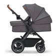 Poussette convertible 3en1 BTOUR Grise foncée KINDERKRAFT - 23