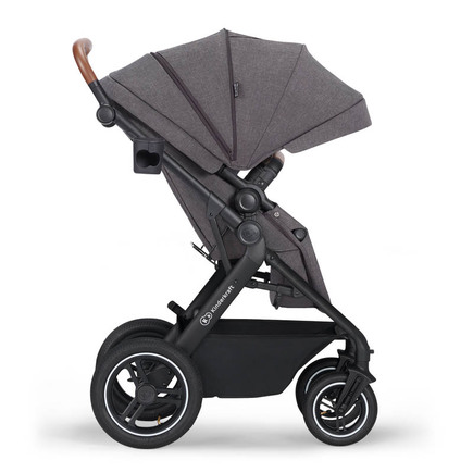 Poussette convertible 3en1 BTOUR Grise foncée KINDERKRAFT - 24