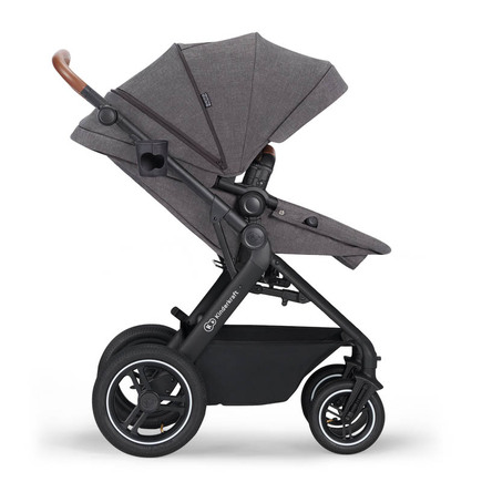 Poussette convertible 3en1 BTOUR Grise foncée KINDERKRAFT - 25