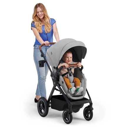 Poussette convertible 3en1 BTOUR Grise claire KINDERKRAFT - 20