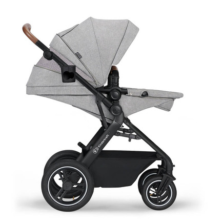 Poussette convertible 3en1 BTOUR Grise claire KINDERKRAFT - 6
